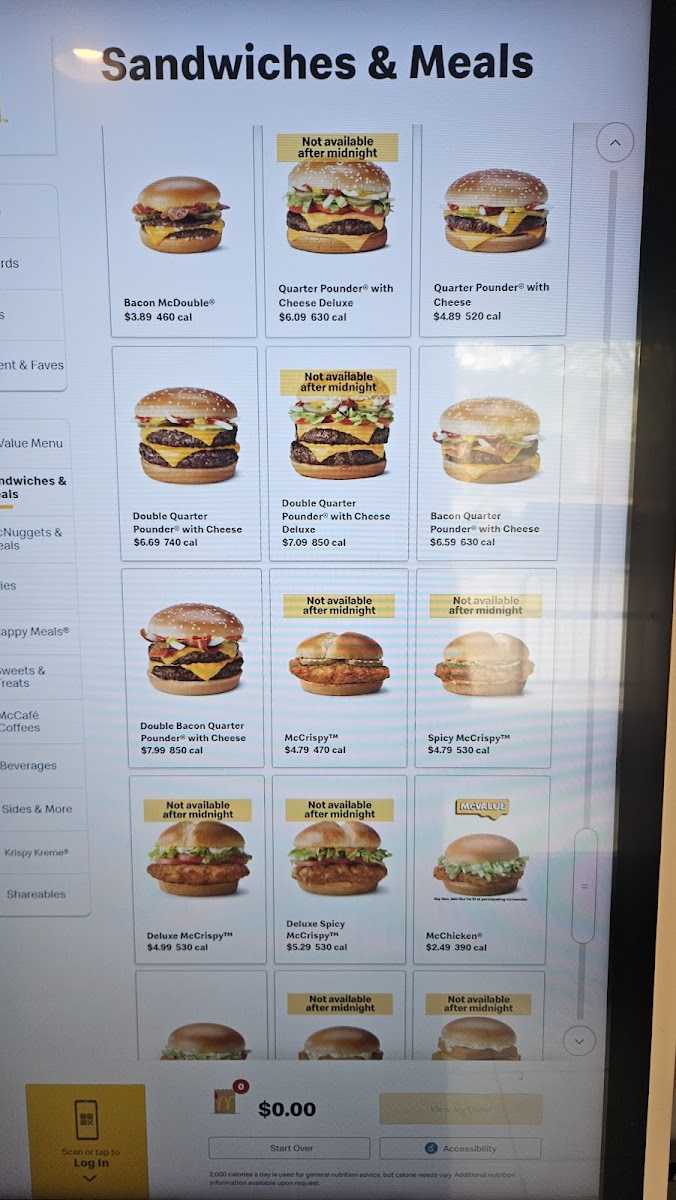 McDonald's Photo Menu 3