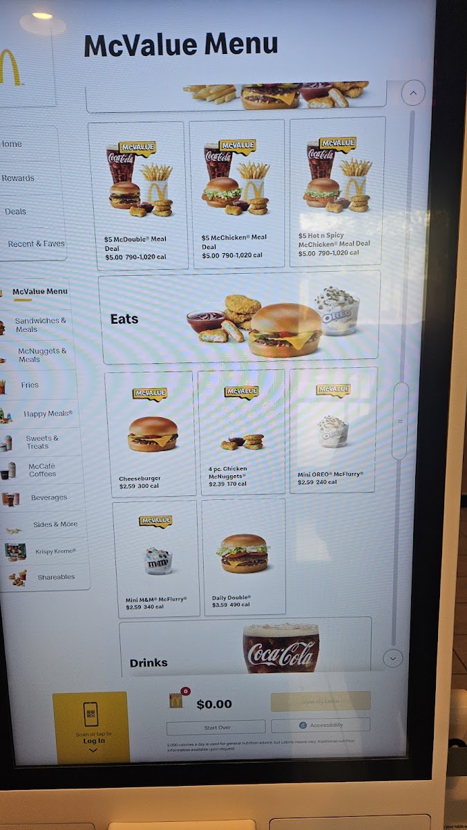McDonald's Photo Menu 5