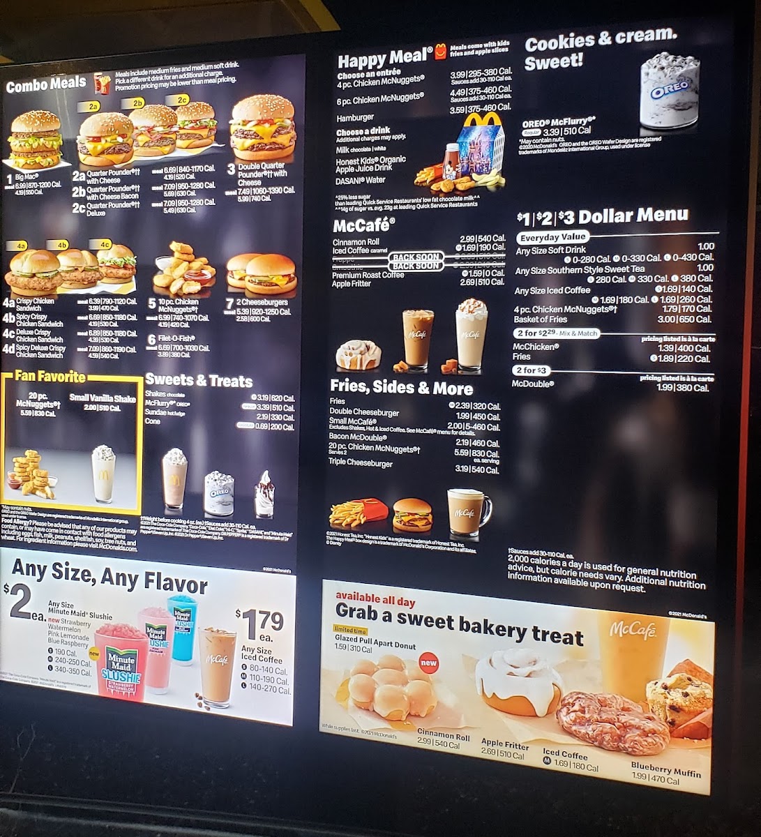 McDonald's Photo Menu 7