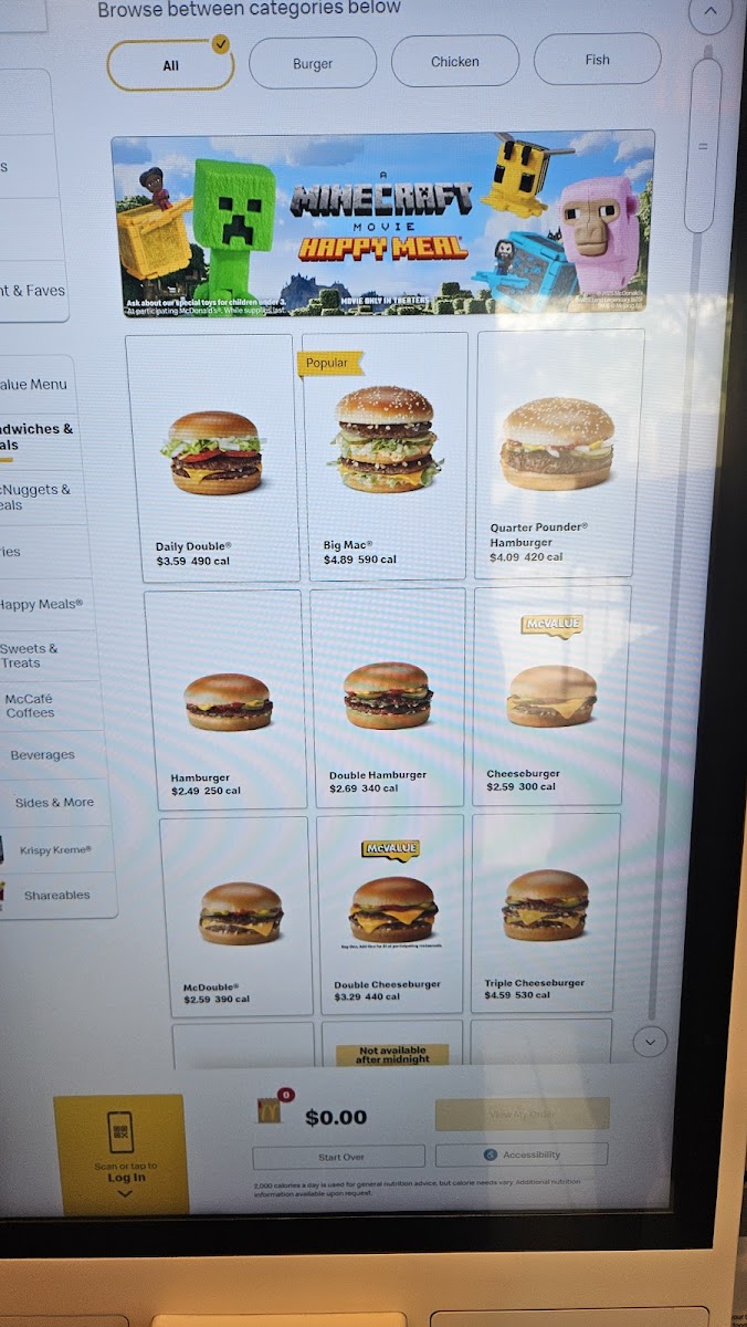 McDonald's Photo Menu 8