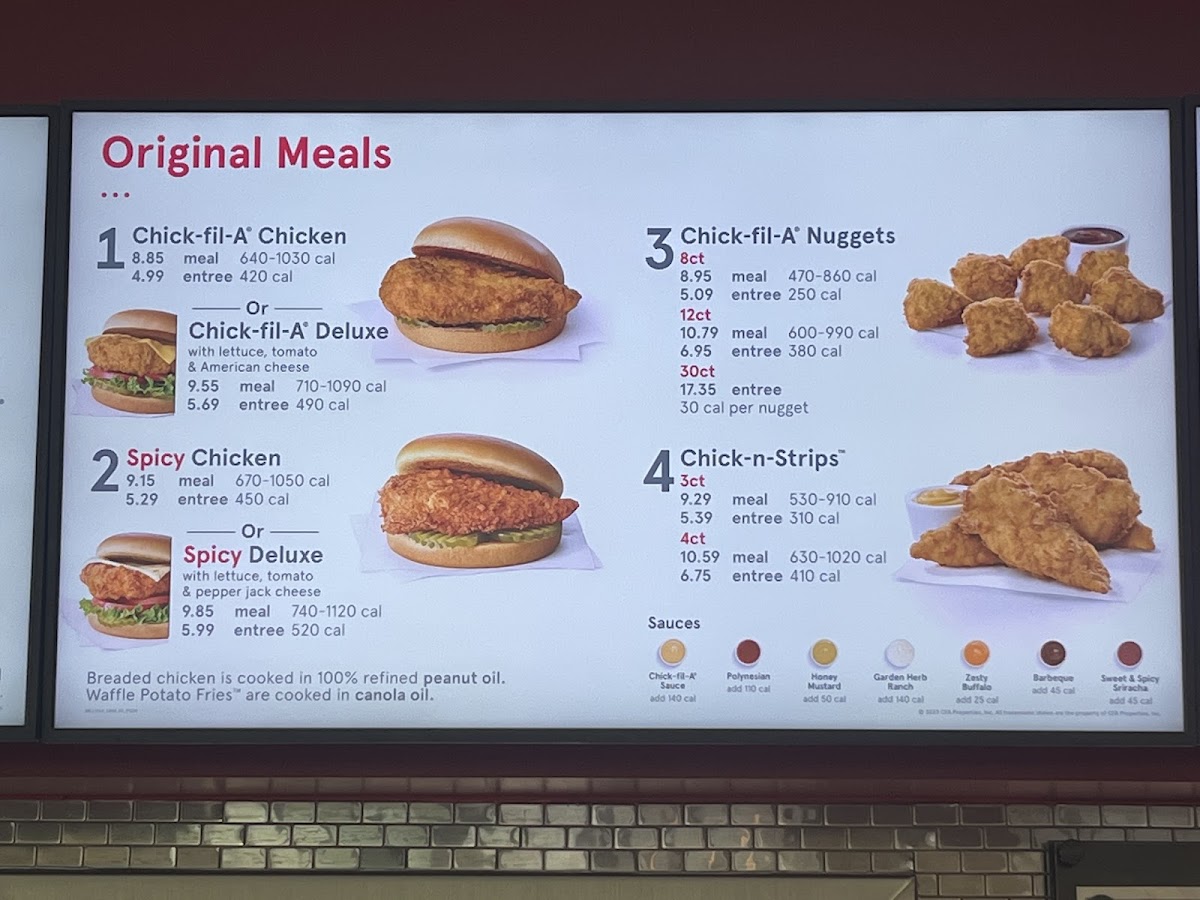 Chick-fil-A Photo Menu 2