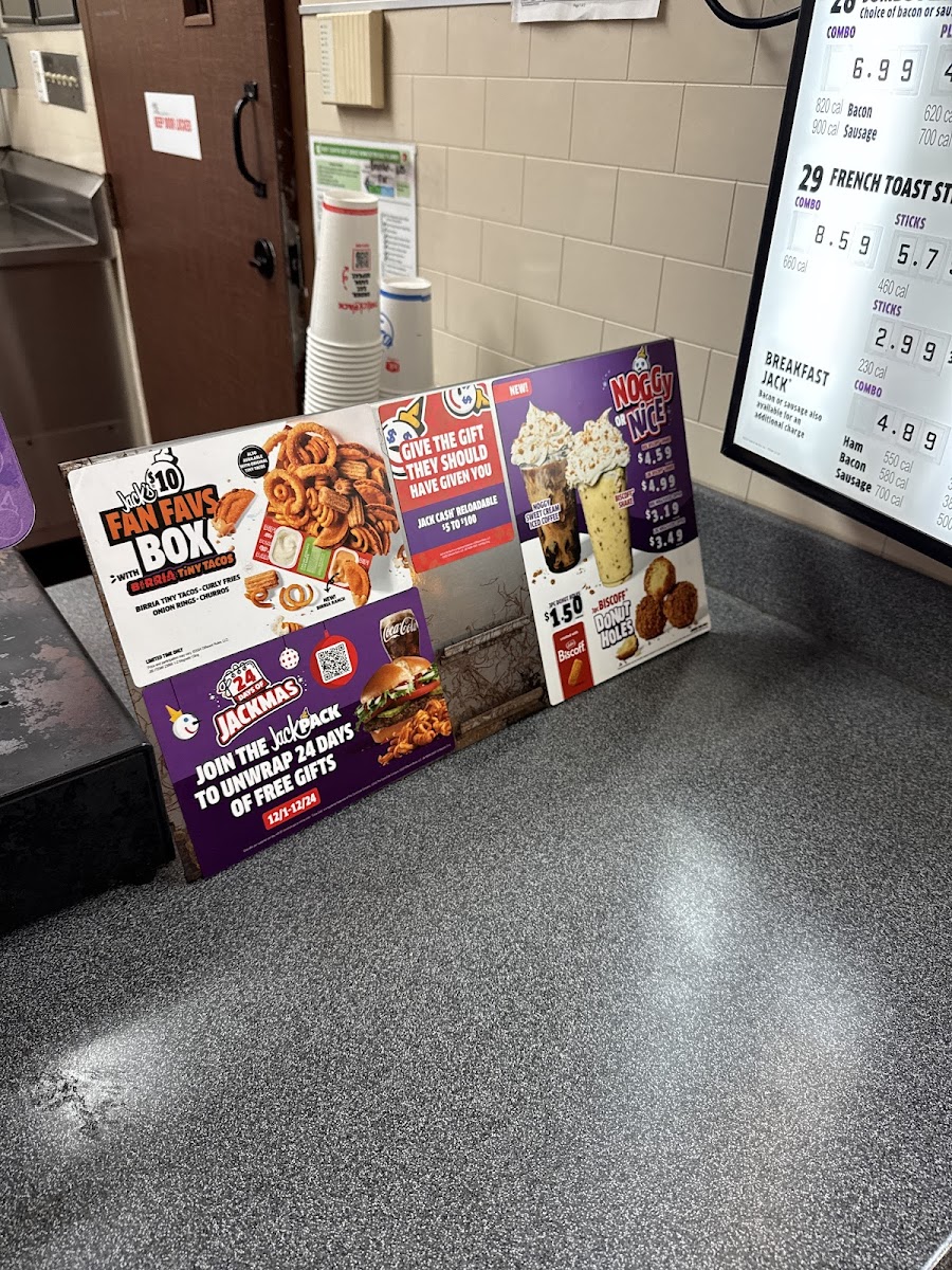 Jack in the Box Photo Menu 5