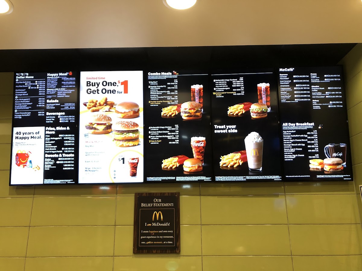 McDonald's Photo Menu 1