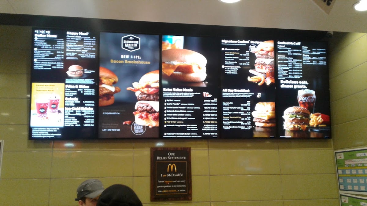 McDonald's Photo Menu 2