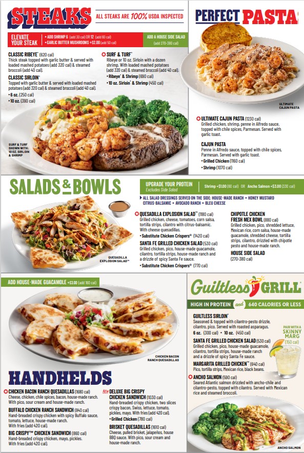 Chili's Grill & Bar Photo Menu 5