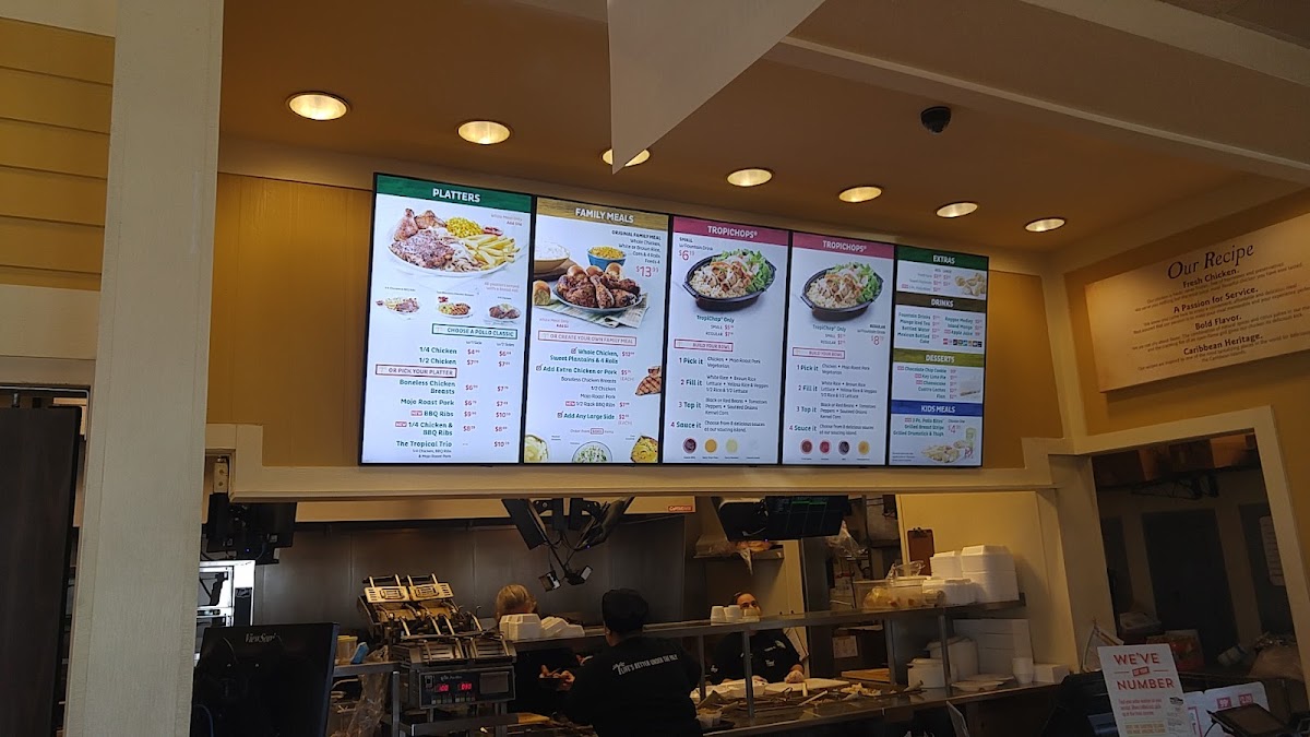 Pollo Tropical Photo Menu 10