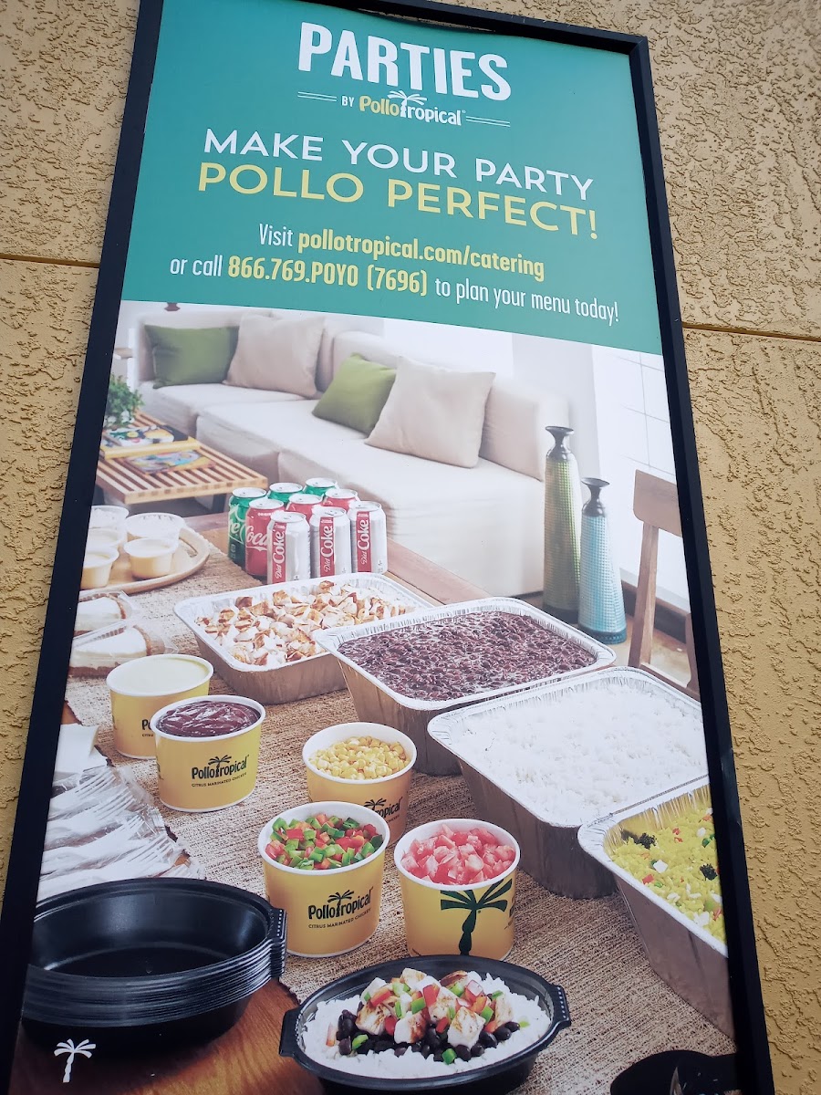 Pollo Tropical Photo Menu 7