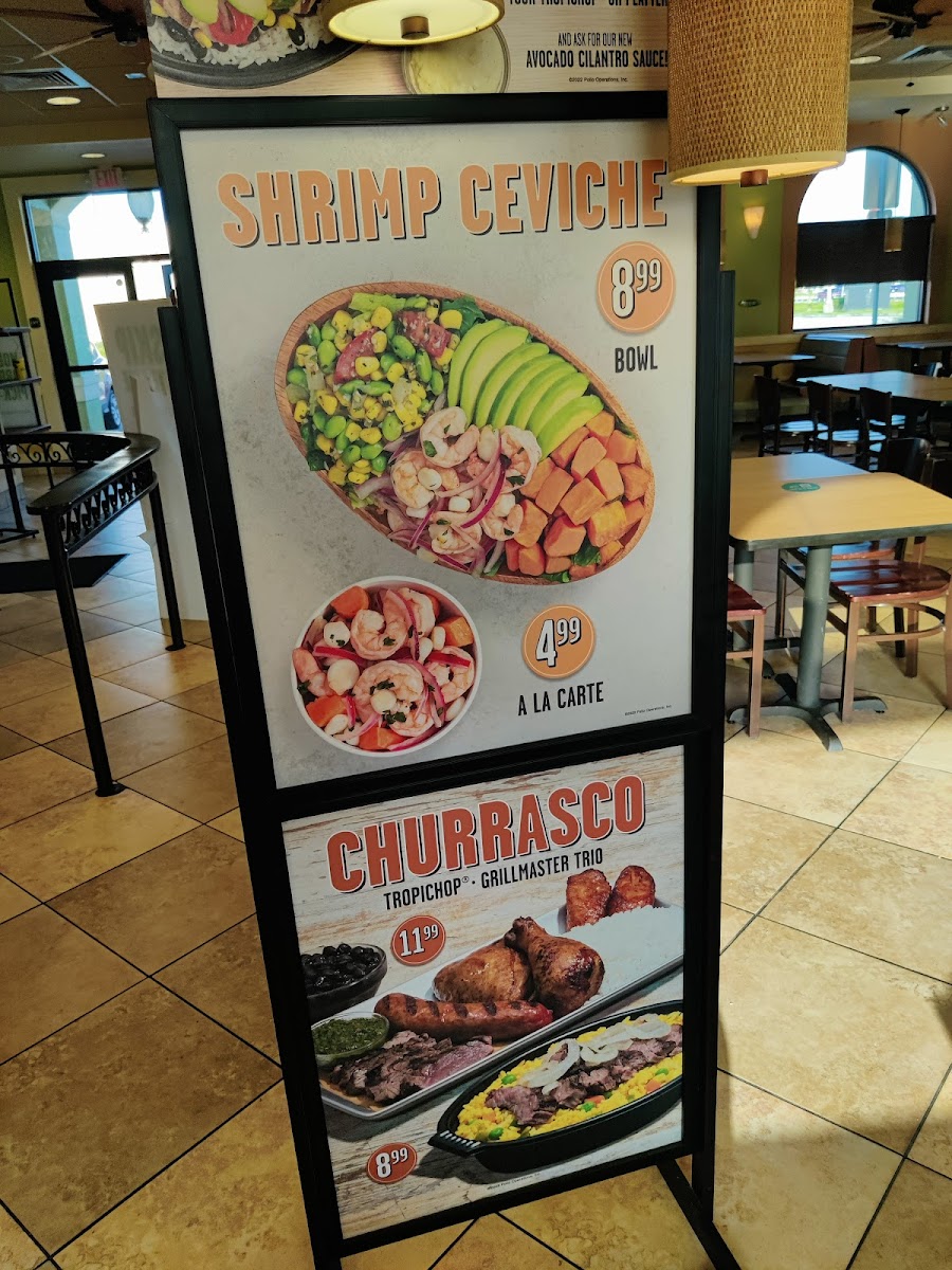 Pollo Tropical Photo Menu 9