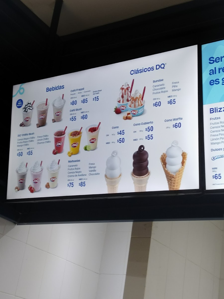 Dairy Queen Photo Menu 2