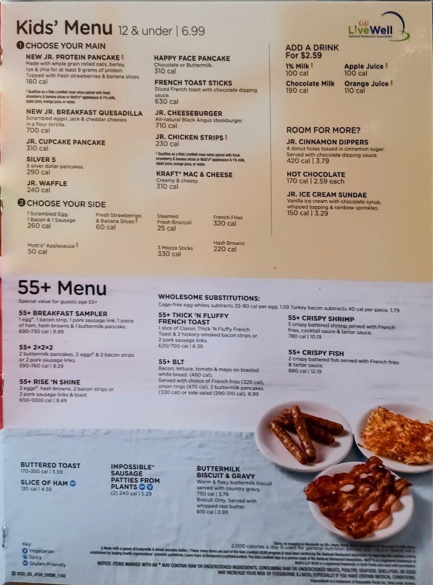 IHOP Photo Menu 1