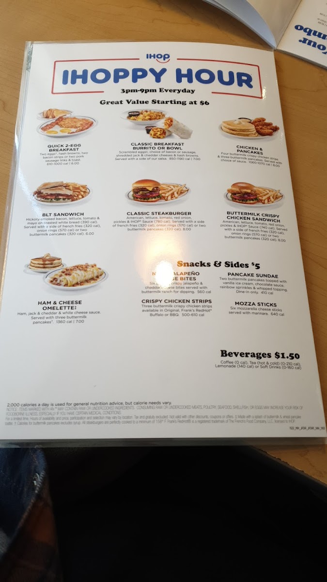 IHOP Photo Menu 9
