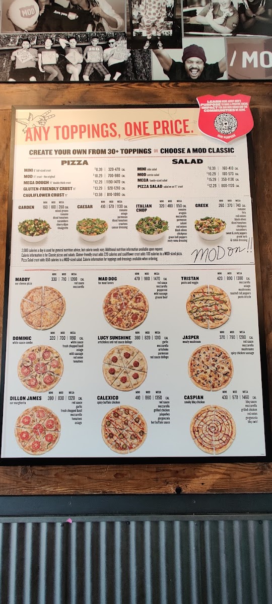 MOD Pizza Photo Menu 10