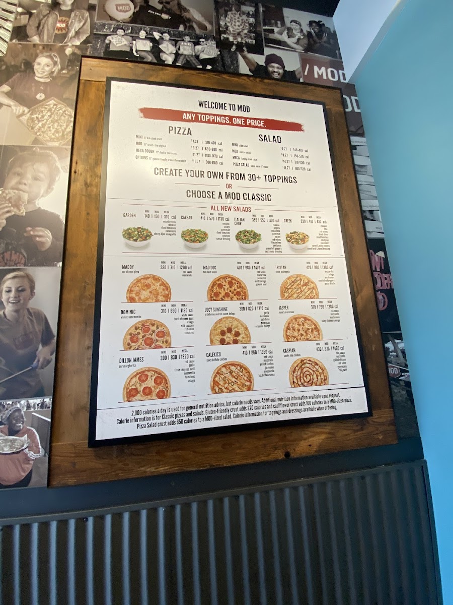 MOD Pizza Photo Menu 6