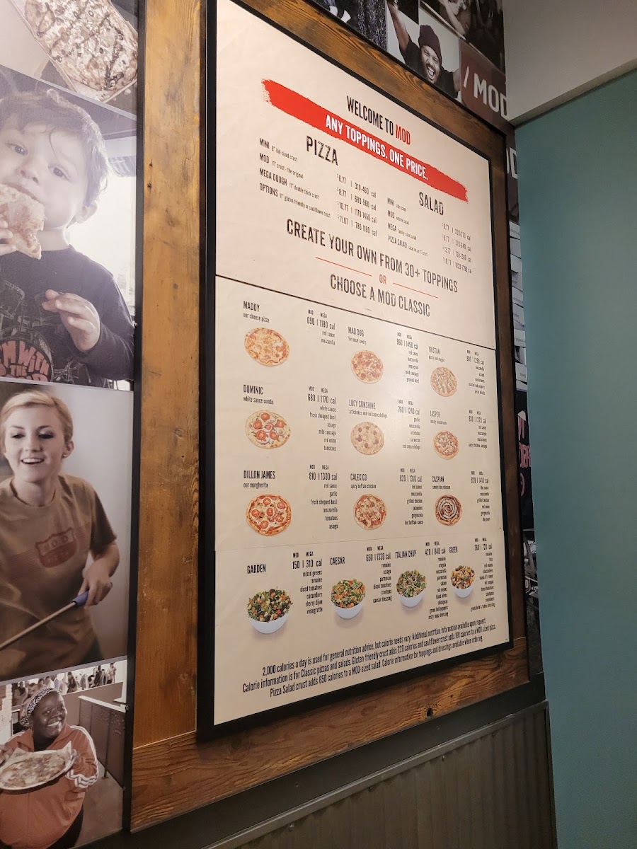 MOD Pizza Photo Menu 8