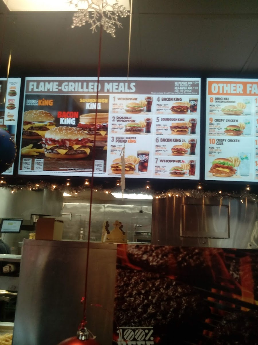 Burger King Photo Menu 5