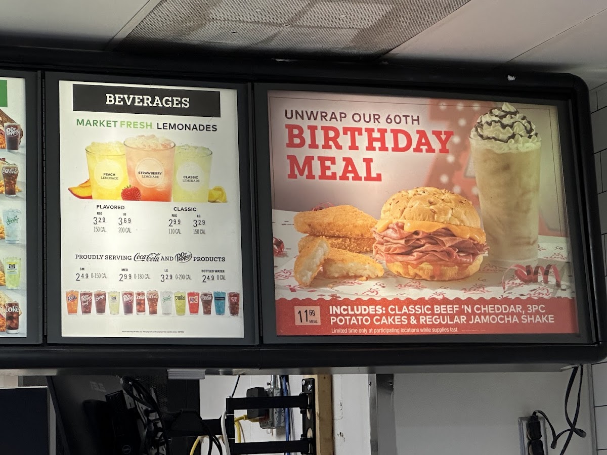 Arby's Photo Menu 2