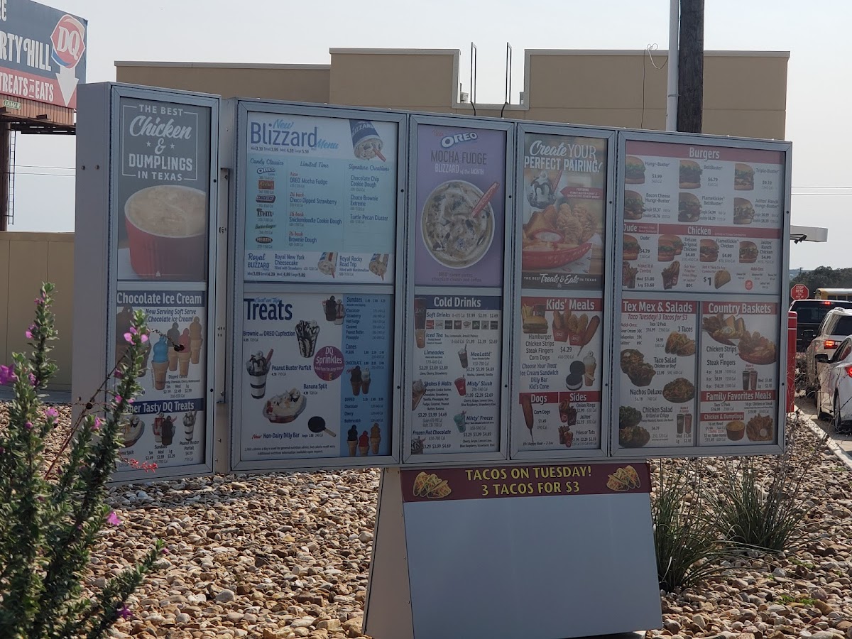Dairy Queen Photo Menu 3