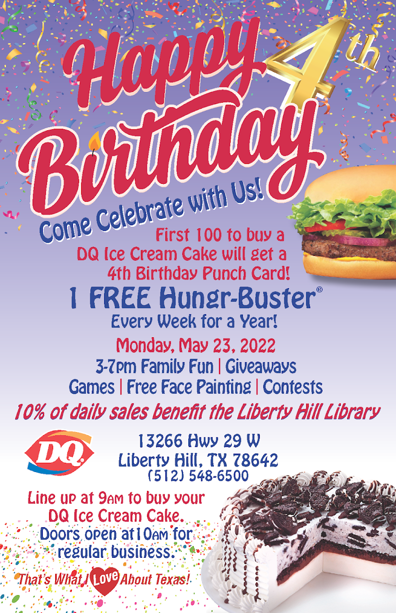 Dairy Queen Photo Menu 4