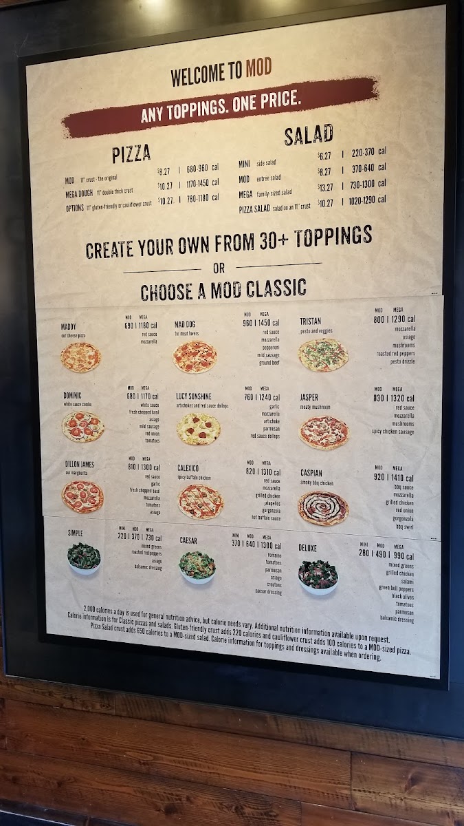 MOD Pizza Photo Menu 10