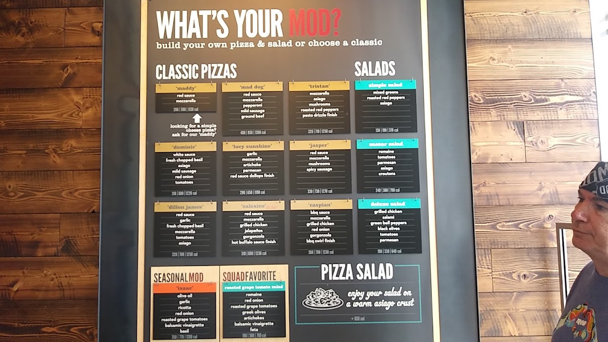 MOD Pizza Photo Menu 6