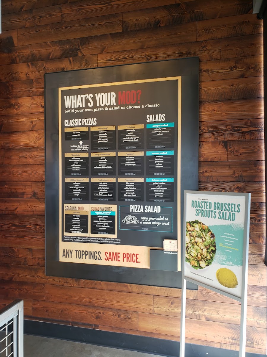 MOD Pizza Photo Menu 8