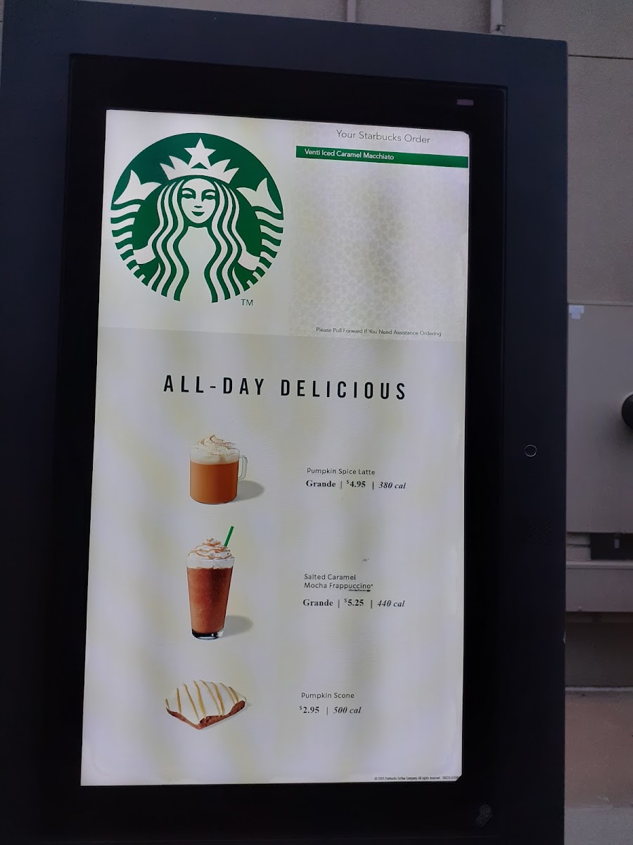 Starbucks Photo Menu 3