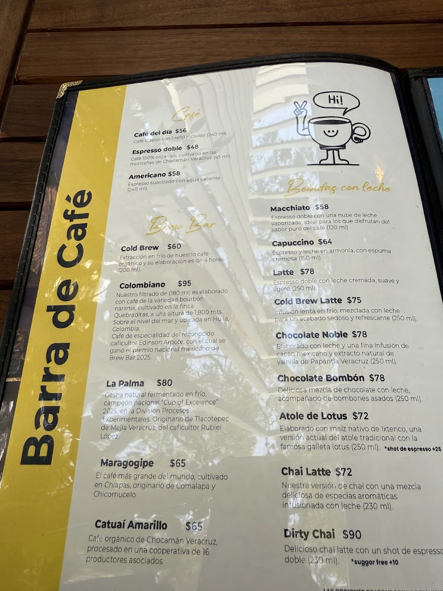 NOBLE Specialty coffee shop and restaurant Photo Menu 3
