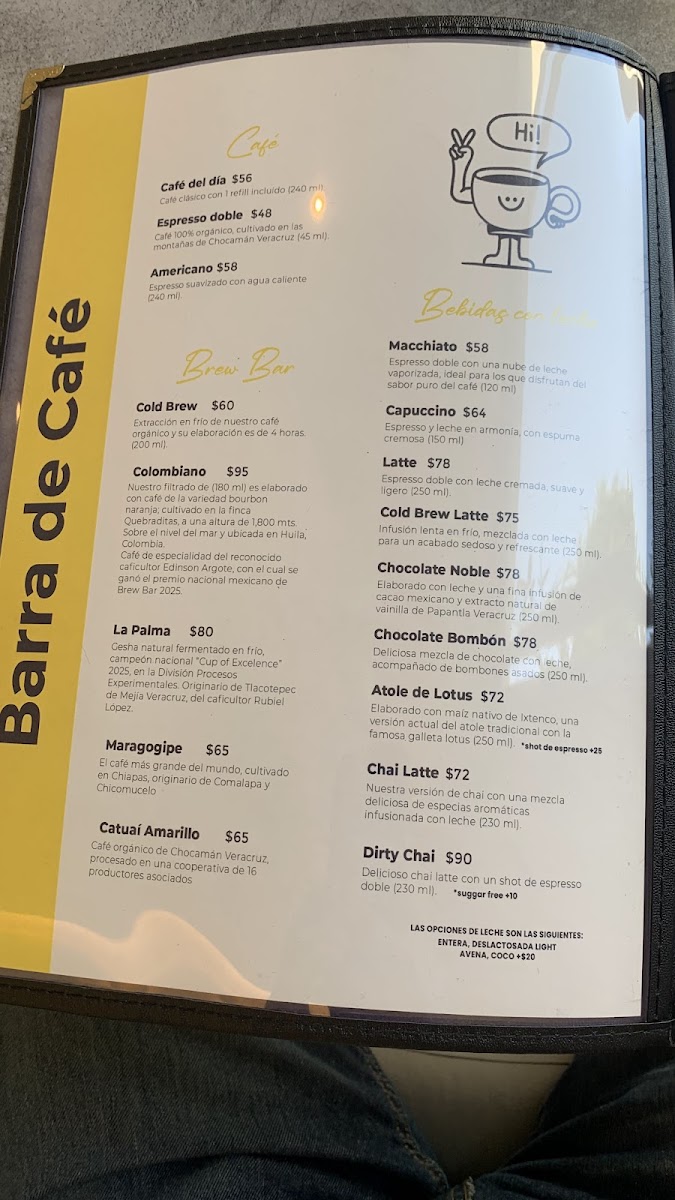 NOBLE Specialty coffee shop and restaurant Photo Menu 9