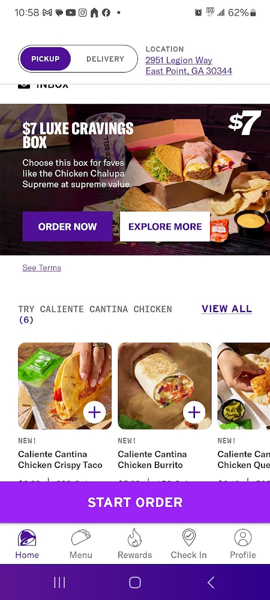 Taco Bell Photo Menu 2