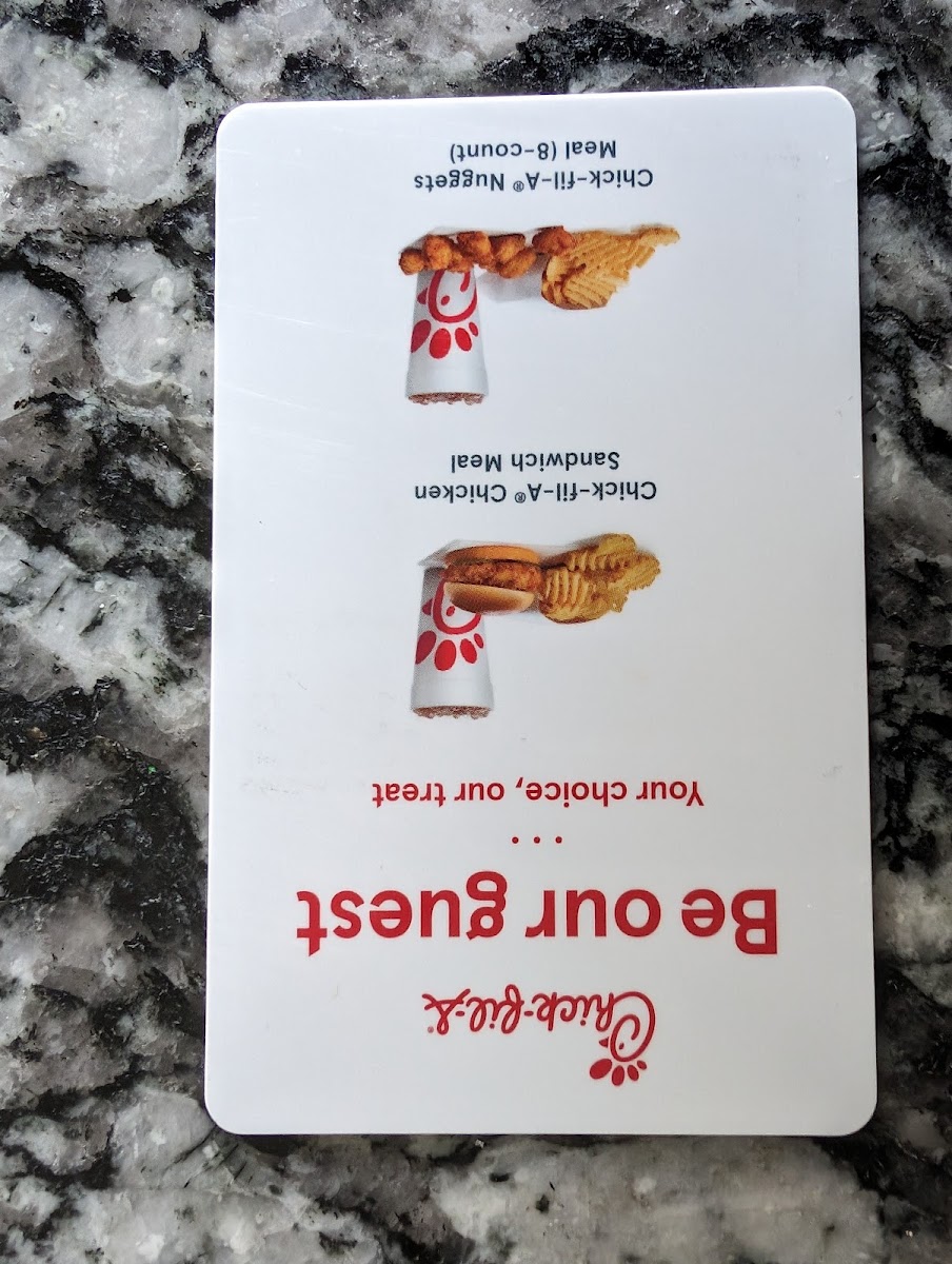 Chick-fil-A Photo Menu 1