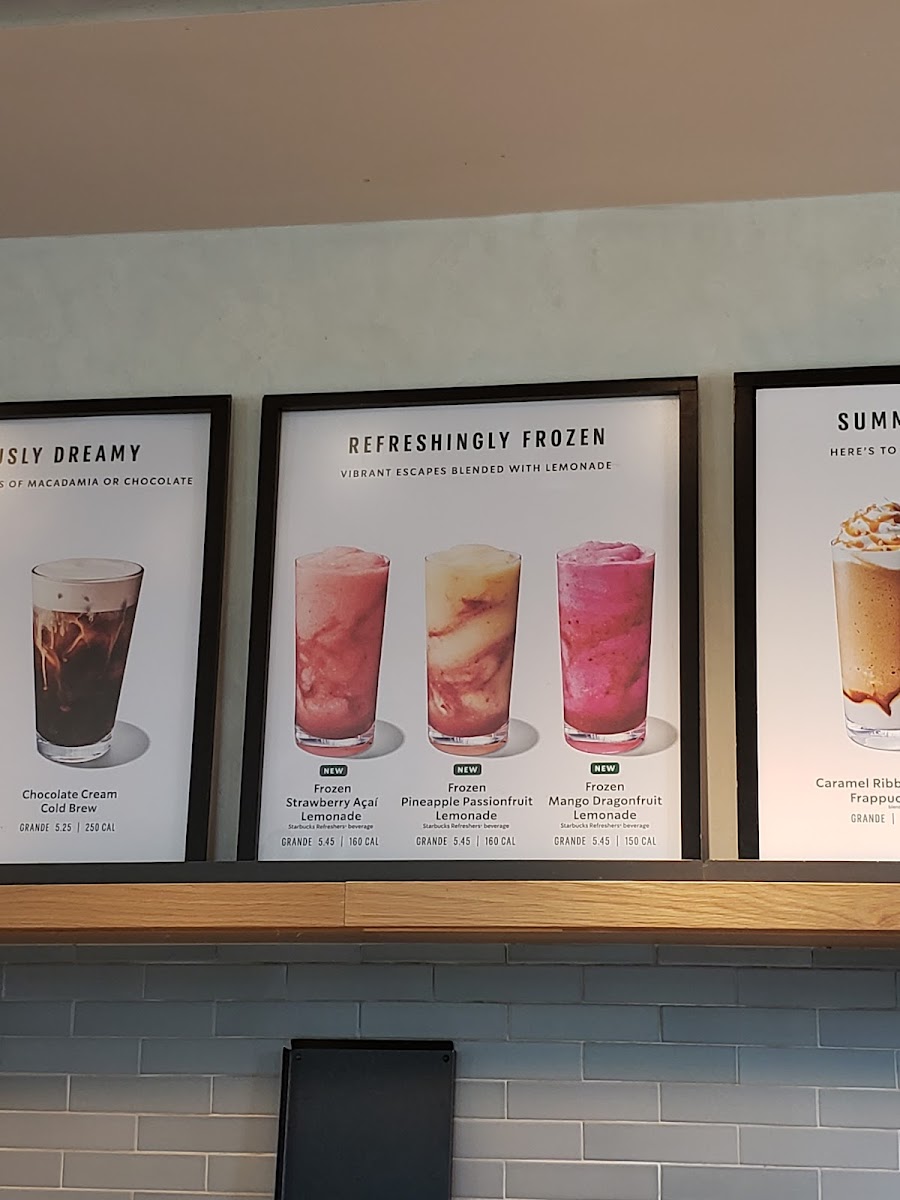 Starbucks Photo Menu 2