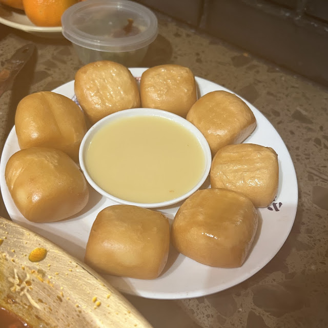 Bun with Condensed Milk