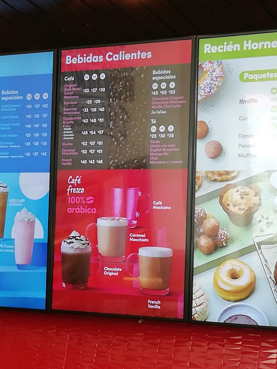 Tim Hortons Photo Menu 5
