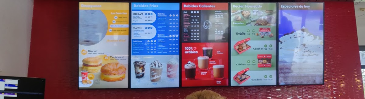 Tim Hortons Photo Menu 6