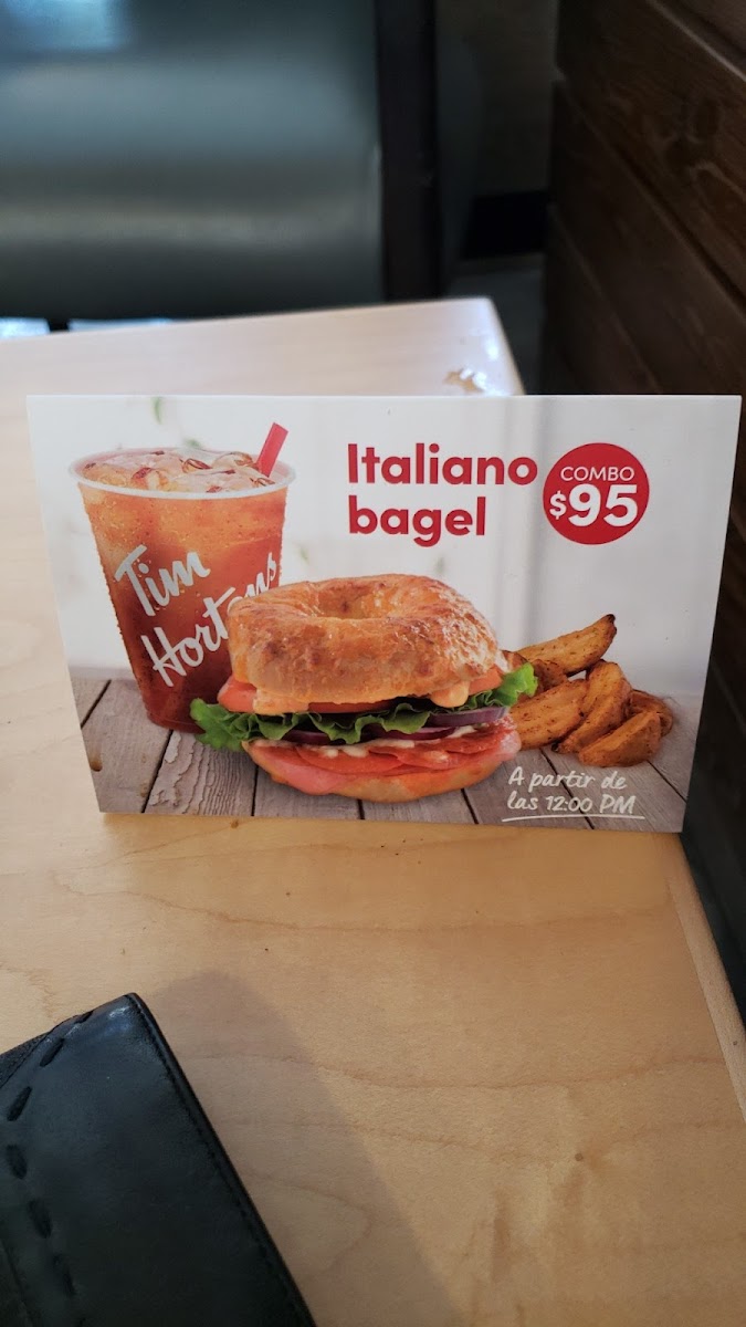 Tim Hortons Photo Menu 9
