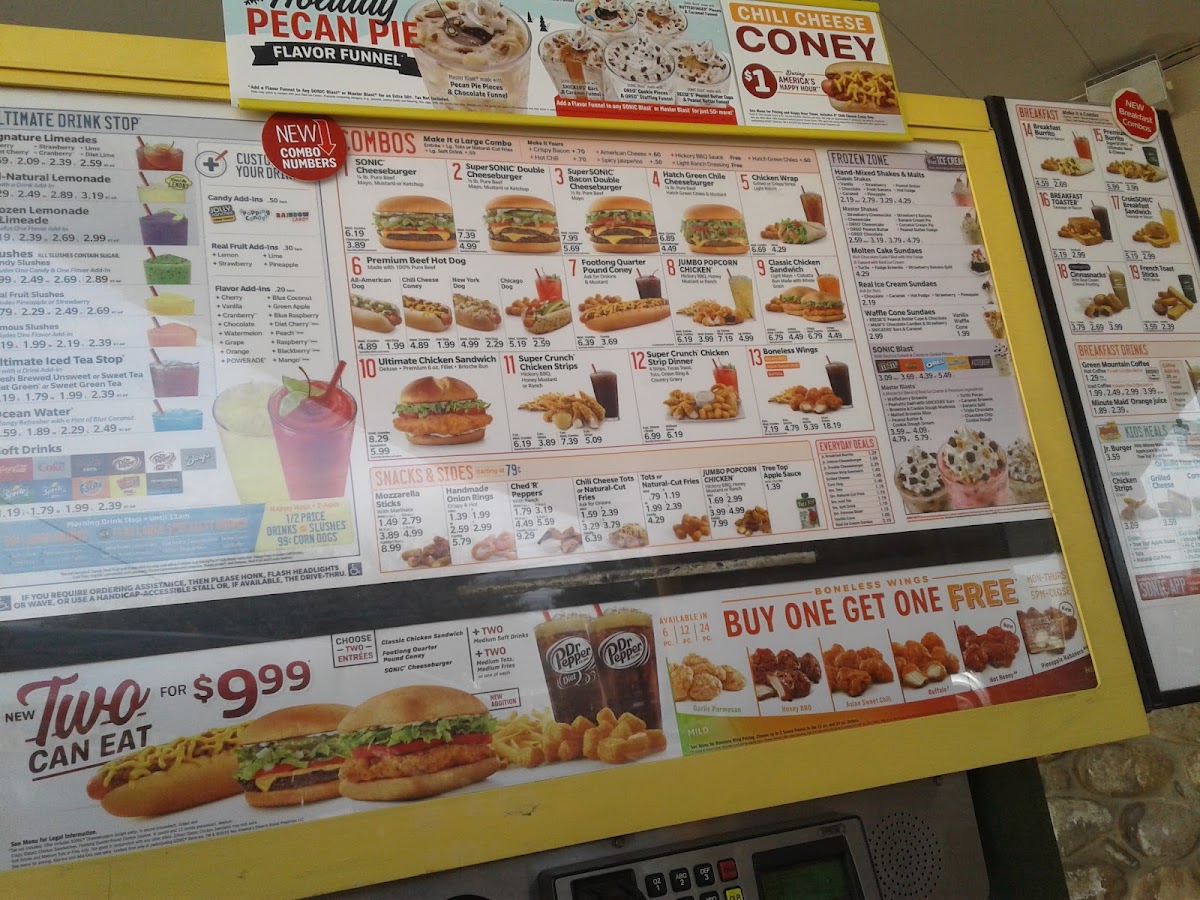Sonic Drive-In Photo Menu 10