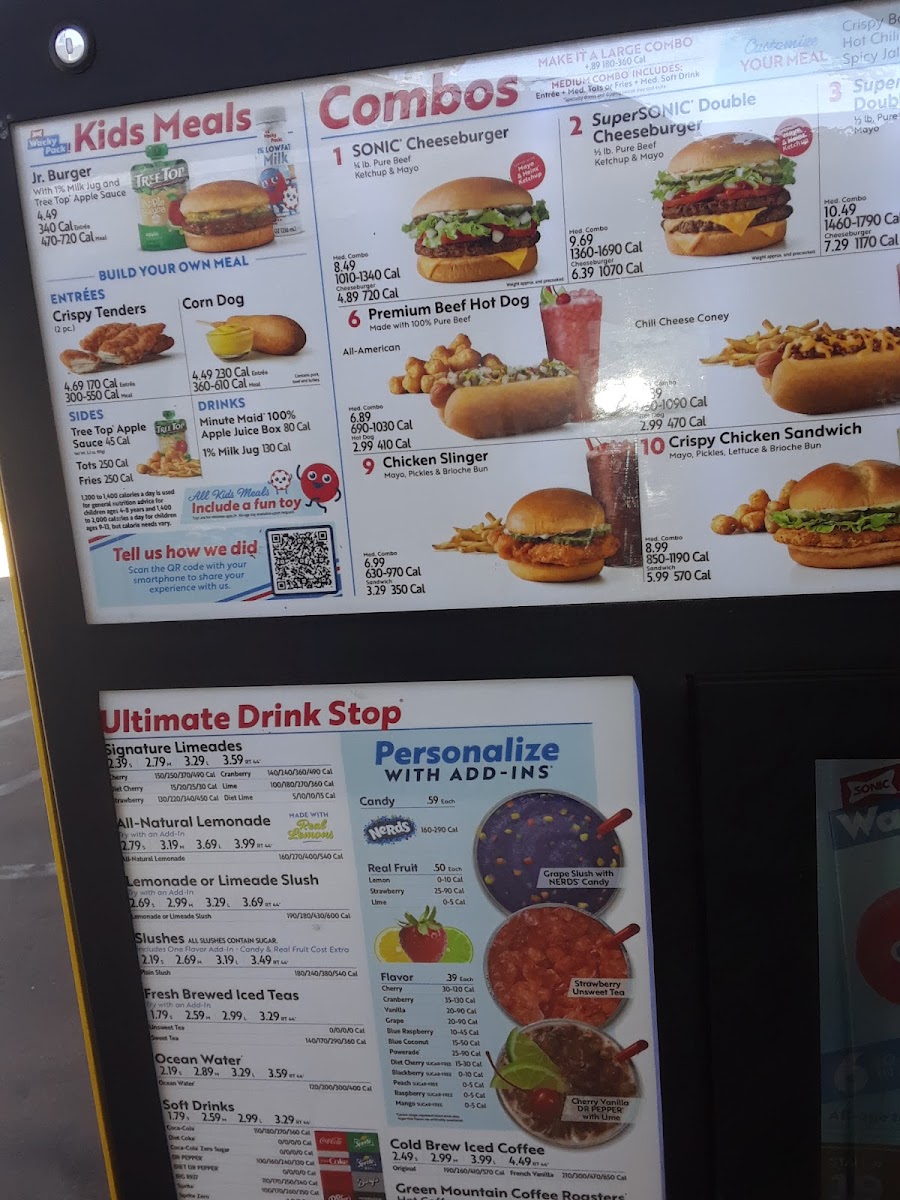 Sonic Drive-In Photo Menu 3