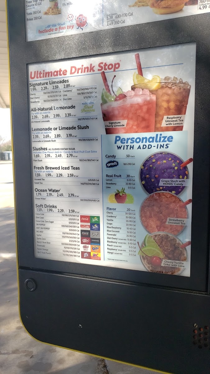 Sonic Drive-In Photo Menu 6