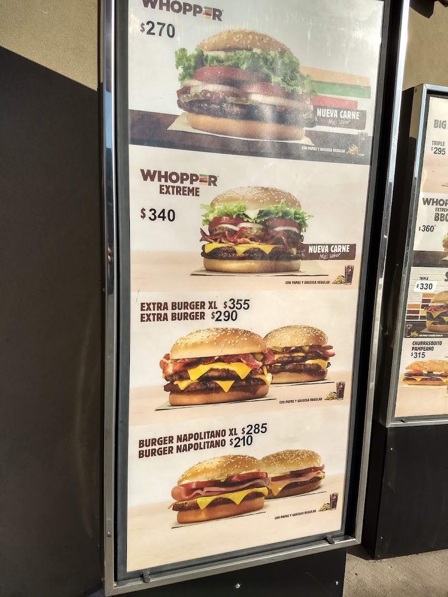 Burger King Photo Menu 5
