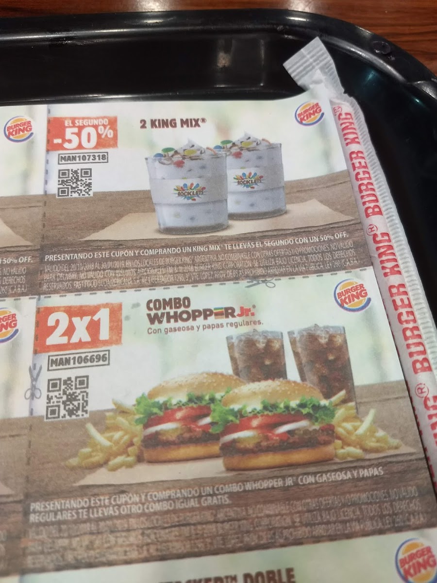 Burger King Photo Menu 9