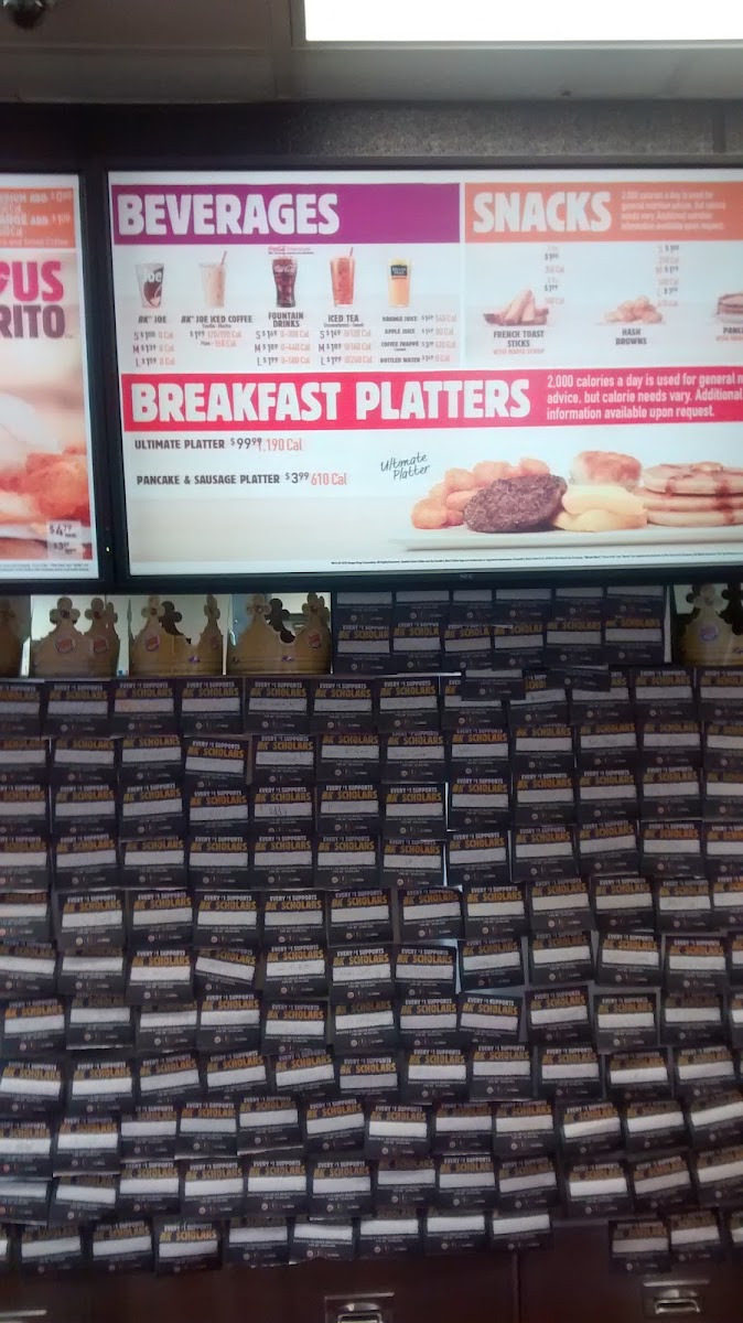 Burger King Photo Menu 2