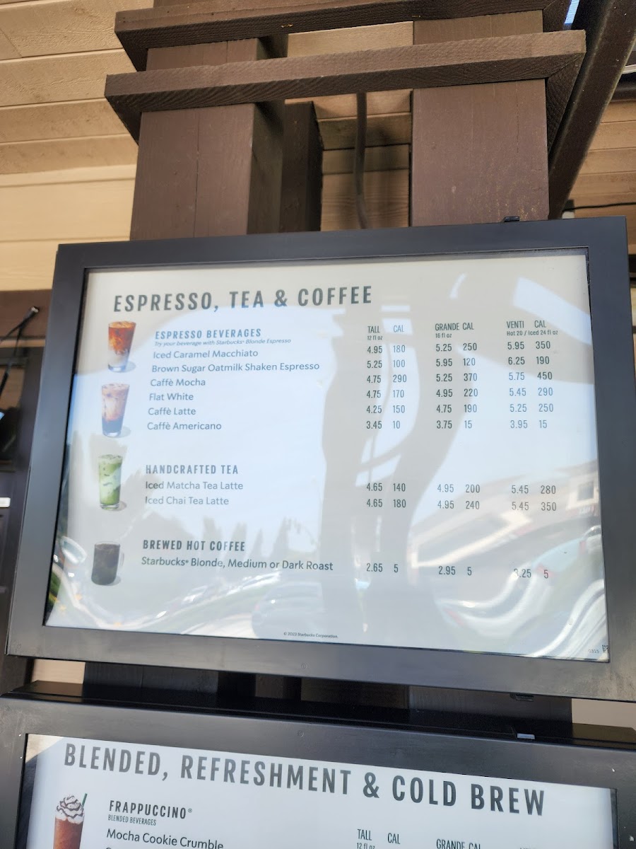 Starbucks Photo Menu 3
