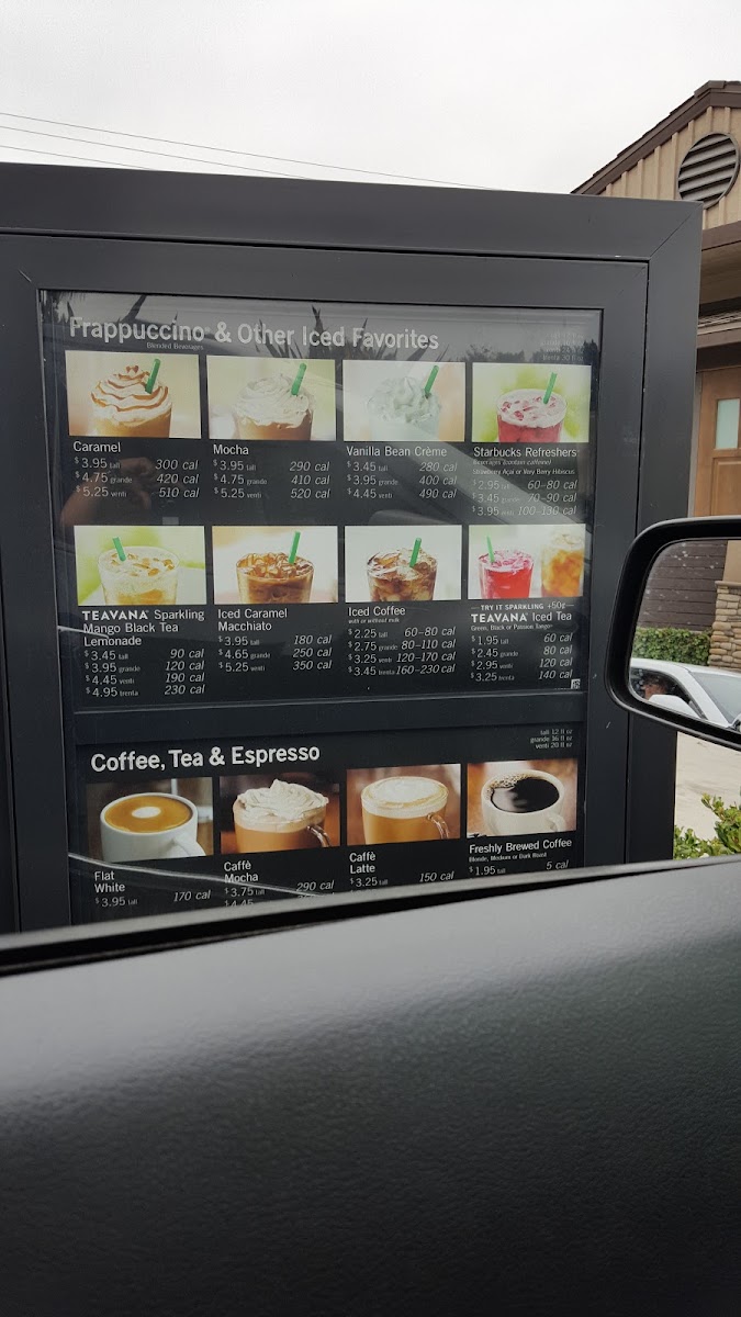 Starbucks Photo Menu 9