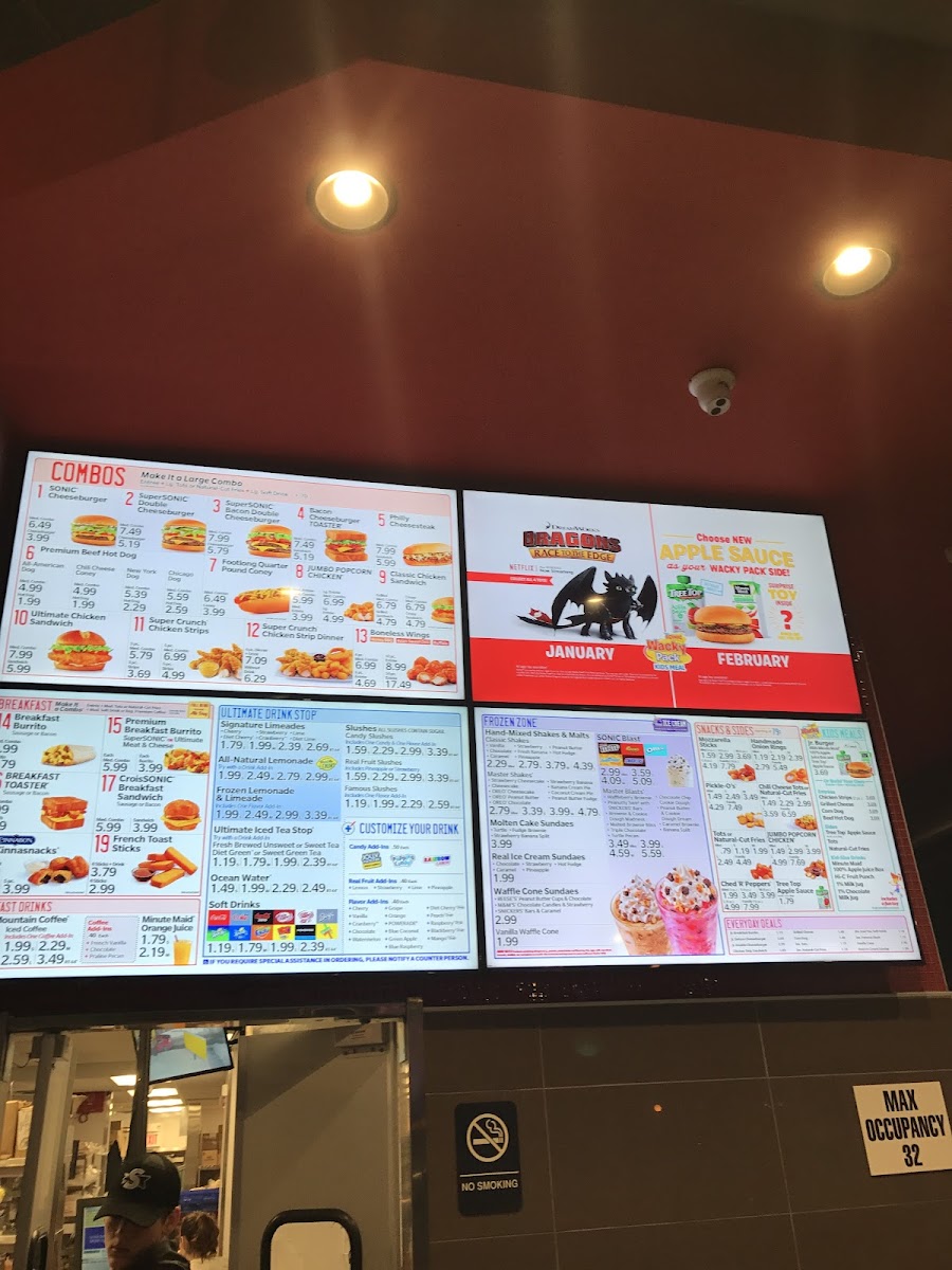 Sonic Drive-In Photo Menu 3