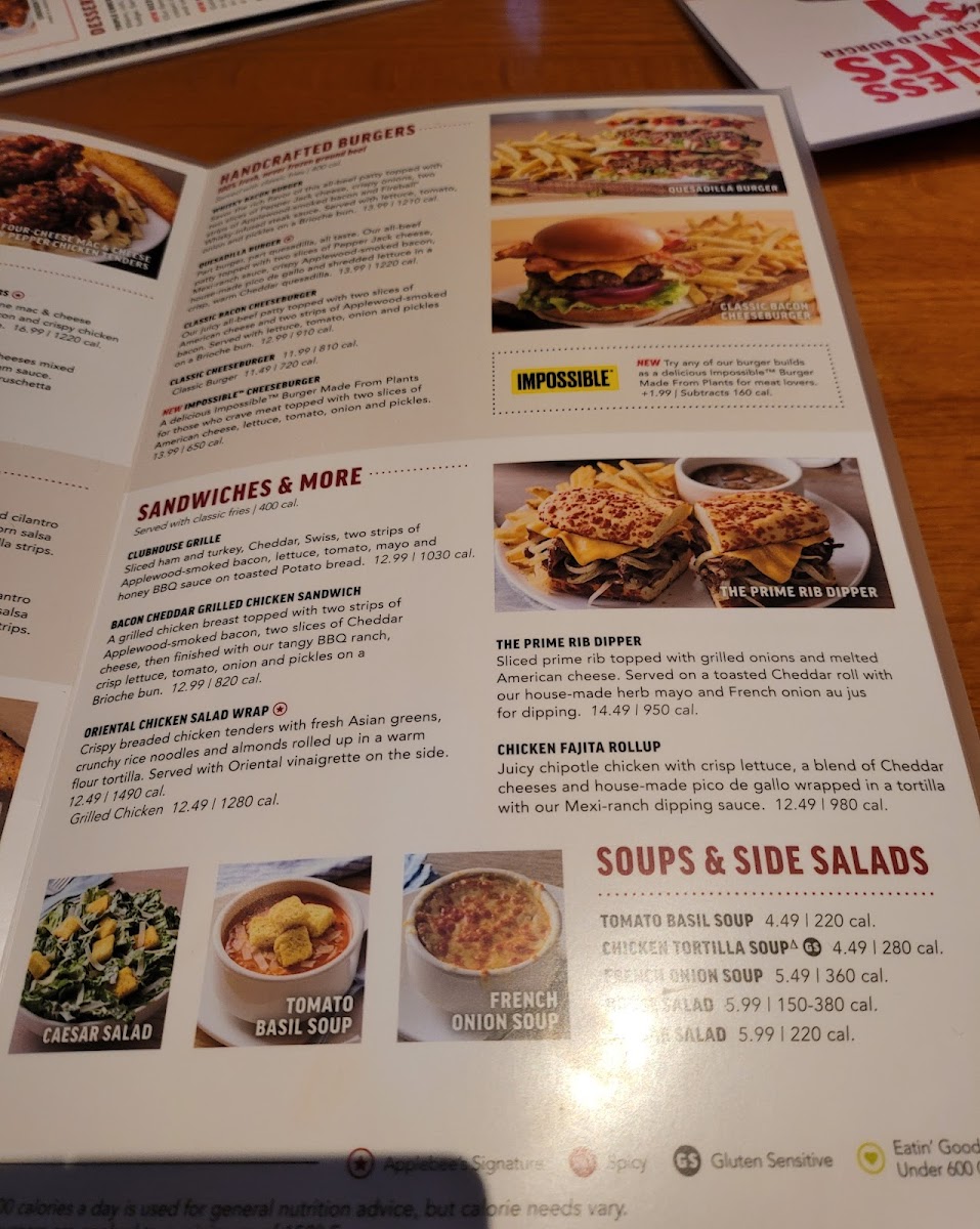 Applebee's Grill + Bar Photo Menu 8