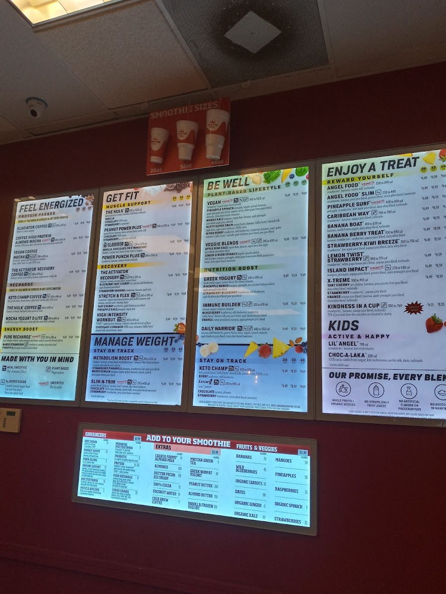 Smoothie King Photo Menu 2