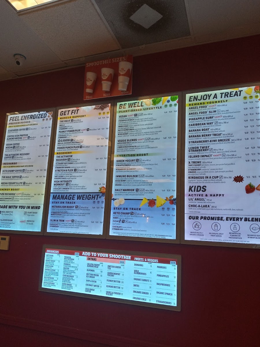 Smoothie King Photo Menu 3