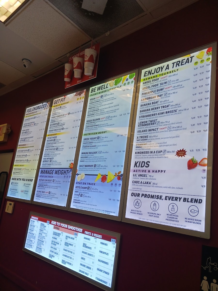 Smoothie King Photo Menu 9
