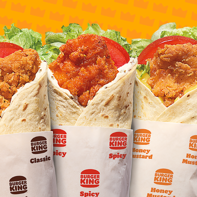 Classic Wrap Spicy Wrap Honey Mustard Wrap