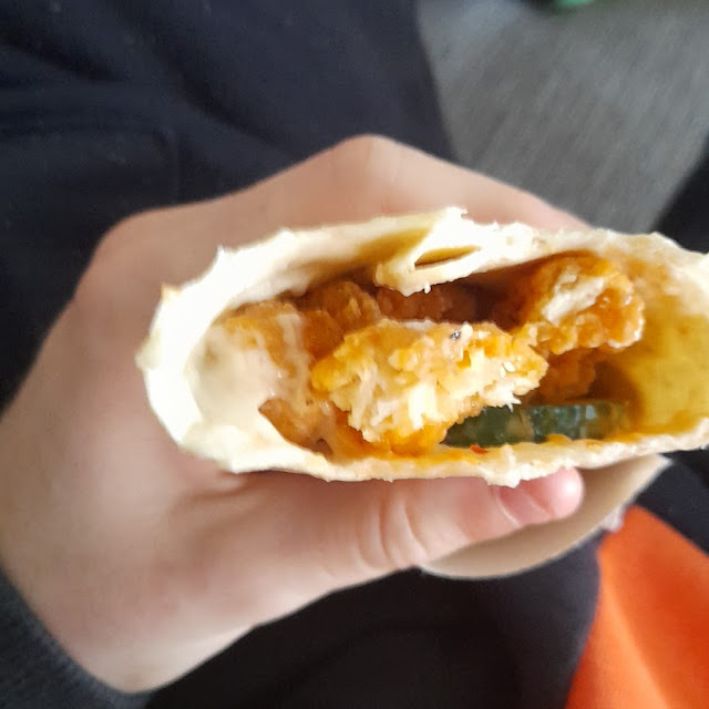 Spicy Chicken Snack Wrap